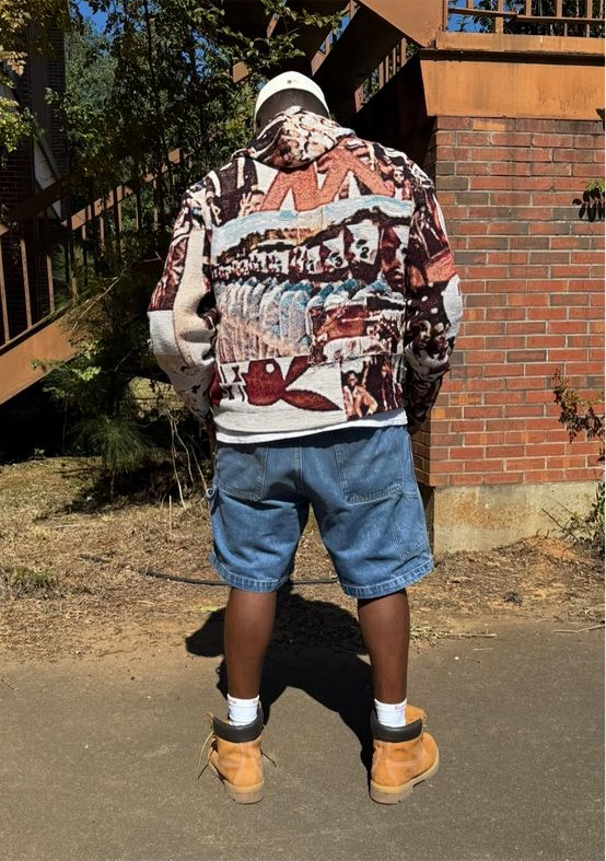 Plus Size Customized Tapestry Hoodie