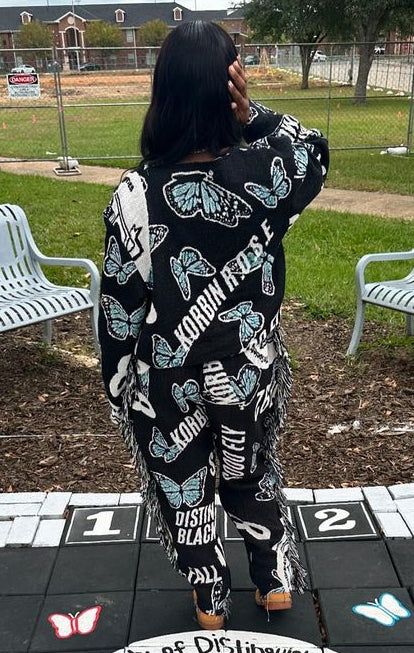 Customized Tapestry Sweater & pants two piece set