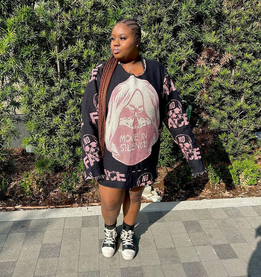 Plus Size Customized Tapestry Sweater Dress